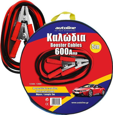 Autoline Car Jumper Cables 600A 5m