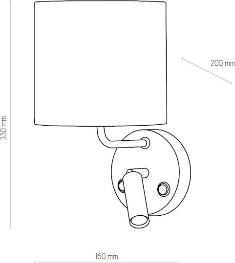 TK Lighting Enzo Φωτιστικό Τοίχου Μαύρο 25x25εκ. TK Lighting Enzo Φωτιστικό Τοίχου Μαύρο 25x25εκ.