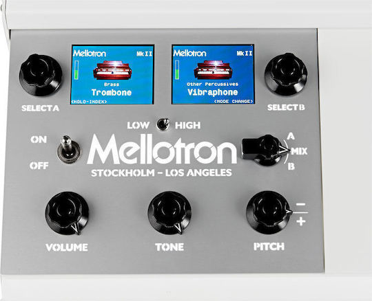 Mellotron Synthesizer M4000D Mini mit 37 Semi-Weighted Tasten Weiß