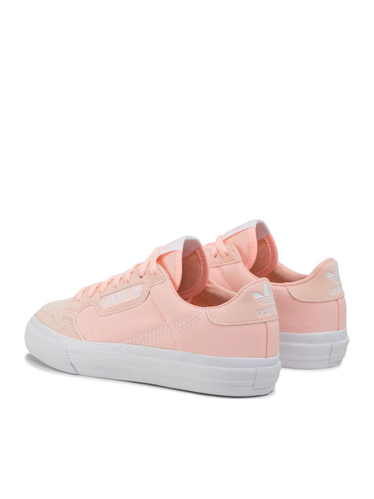 Continental Vulc J Kids Sneakers Clear Orange / Cloud White