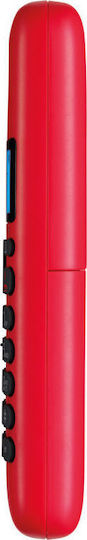 Motorola T301 Cordless Phone with Greek Menu Red