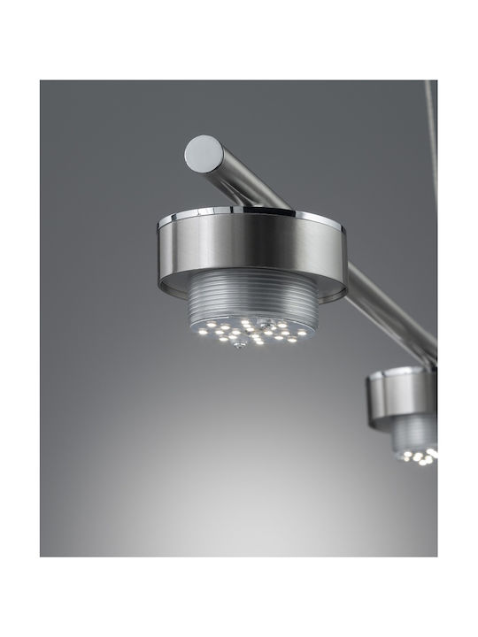 Fischer Honsel Licht/Medium1 Hängelampe LED Schiene Silber