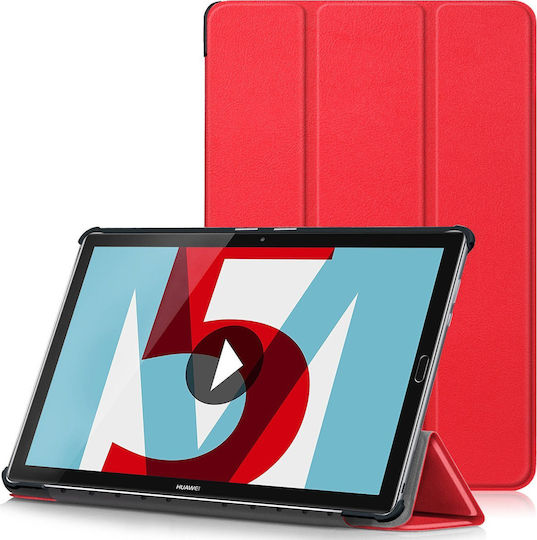 Tri-Fold Flip Cover Κόκκινη (MediaPad M5 10)