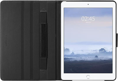 Spigen Stand Flip Cover Μαύρο (iPad 2017/2018 9.7")