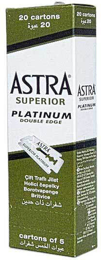 Astra Superior Platinum Double Edge Резервни остриета 100бр