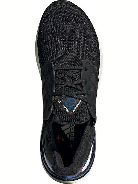 Ultraboost 20 Ανδρικά Αθλητικά Παπούτσια Running Core Black / Boost Blue Violet Met. / Cloud White