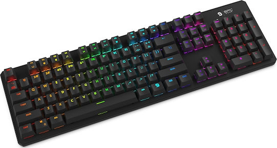 SPC Gear GK540 Magna Gaming Tastatură Mecanică cu Kailh Blue comutatoare și iluminare RGB (Engleză US)