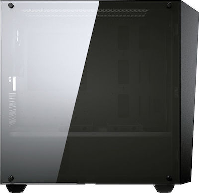 Cougar MG120-G Gaming Mini Tower Κουτί Υπολογιστή με Πλαϊνό Παράθυρο Μαύρο