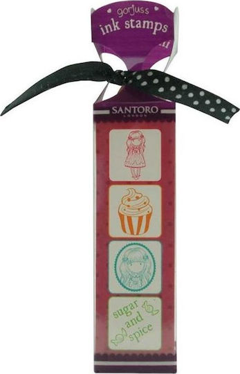Santoro Σφραγίδες Self Inking για Παιδιά 3+ Ετών (Διάφορα Σχέδια) 1τμχ