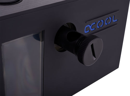 Alphacool Alphacool Tavă De Gheață - Single Laing D5 - Stație Duală 5.25 Bay Neagră