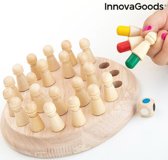 Joc de Societate Ξύλινο Παιδικό Σκάκι Μνήμης pentru 2 Jucători 3+ Ani (EN) InnovaGoods