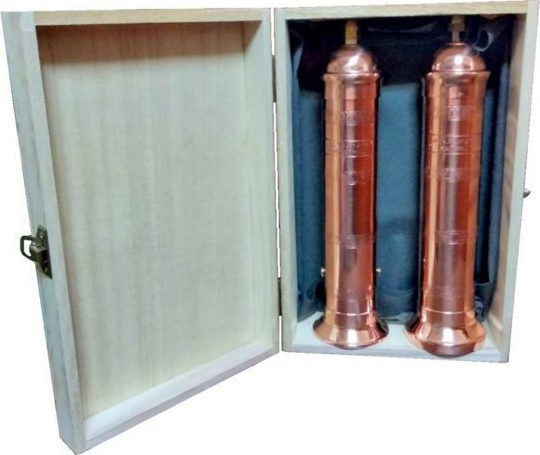 Brass Pepper Mill Alexander Set Manual Râșnițe Condimente Metal în Culoare Cupru 23cm 2buc