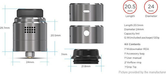 Vandy Vape WidowMaker RDA 24mm SS