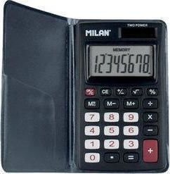 Milan 150208 Calculator de buzunar. 8 Cifre în Culoarea Negru 1buc