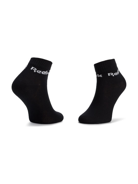 Reebok Active Core Αθλητικές Κάλτσες Πολύχρωμες 3 Ζεύγη