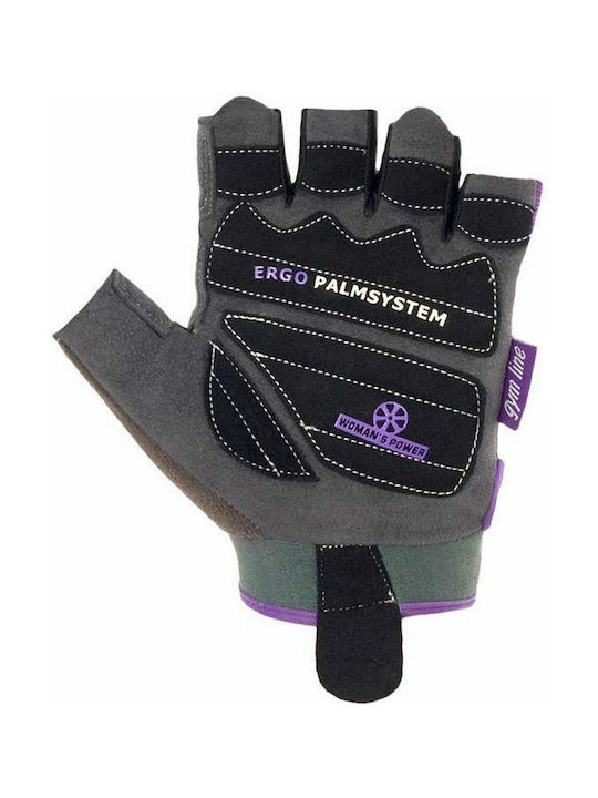 Power System Power PS-2570 Women's Gym Gloves Μωβ