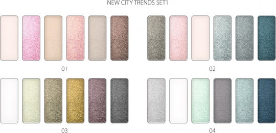 Revers Cosmetics New City Trends Professional Eyeshadow Palette 02