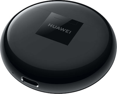 Huawei FreeBuds 3 Bluetooth Handsfree Ακουστικά με Αντοχή στον Ιδρώτα και Θήκη Φόρτισης Carbon Black