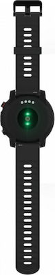 Stratos 3 48mm Smartwatch mit Pulsmesser (Schwarz)