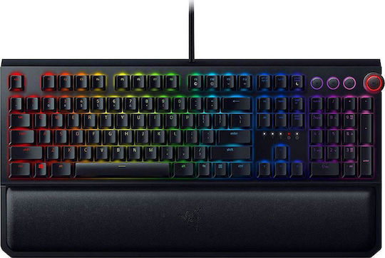 Razer Blackwidow Chroma Elite Gaming Μηχανικό Πληκτρολόγιο με Razer Yellow διακόπτες και RGB φωτισμό (Αγγλικό US)