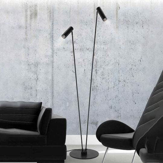 Luma 100-01217-10 Lampă de Podea Î200cm. Negru Luma 100-01217-10 Lampă de Podea Î200cm. Negru