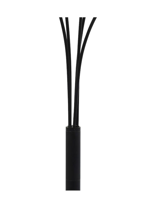 vidaXL Floor Lamp H200xW28cm. with Socket for Bulb E14 Gold