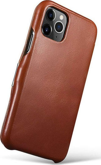 iCarer Vintage Folio Book Δερμάτινο / Δερματίνης Καφέ (iPhone 11 Pro Max)