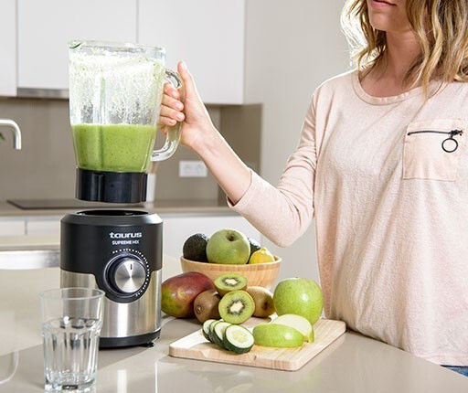 Taurus Supreme Mix Blender Cu Cană Din Sticlă 1,75 L 1200W Negru