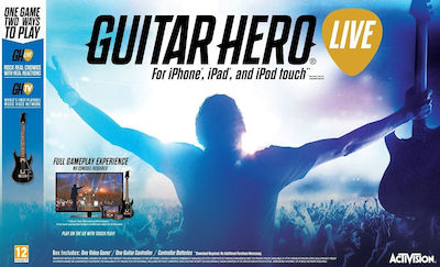 Activision Guitar Hero Live Kabellos Gamepad für iOS Schwarz