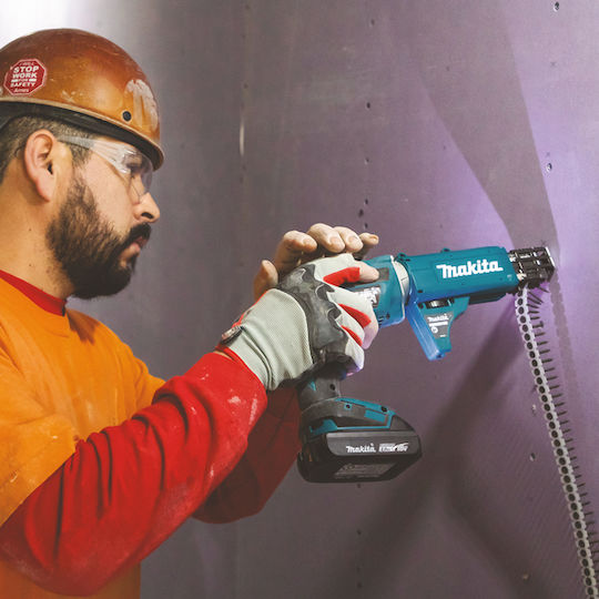 Makita DFS452AJX2 Κατσαβίδι Γυψοσανίδας Μπαταρίας 18V 2x2Ah