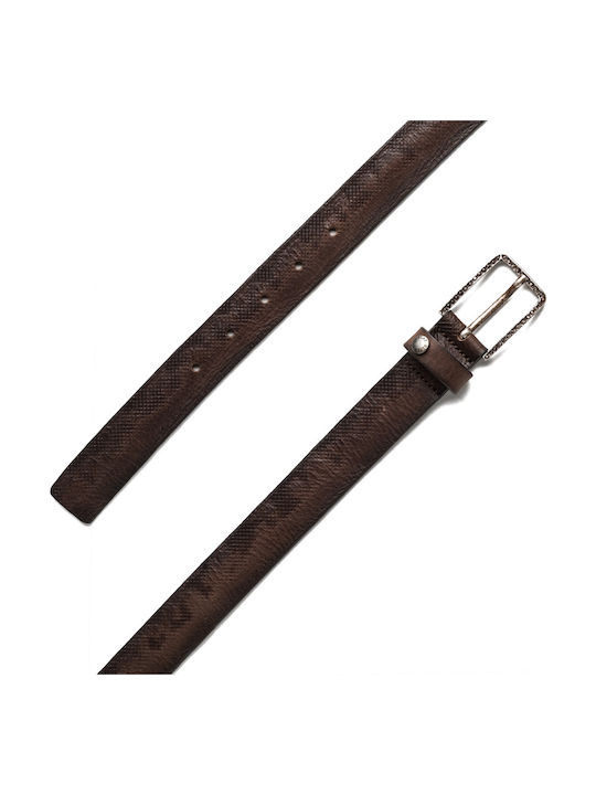 Replay Men's Leather Belt Brown