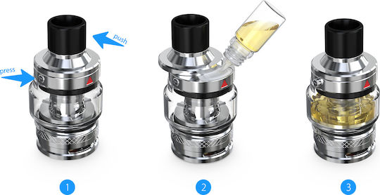 Eleaf Pesso Verdampfer für Elektronische Zigaretten 2ml 25mm Black