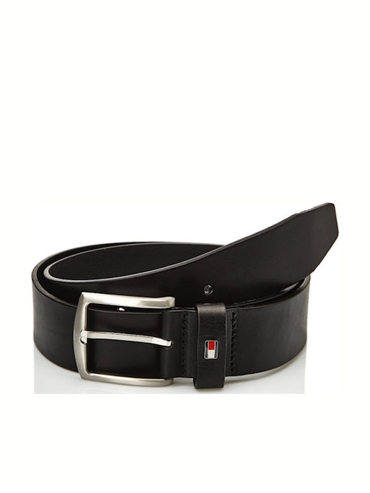 New Denton 4.0 Wide Men's Belt Leather Black