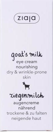 Ziaja Goat's Milk Eye Moisturiser for Moisturizing Anti-Wrinkle and Firming 15ml