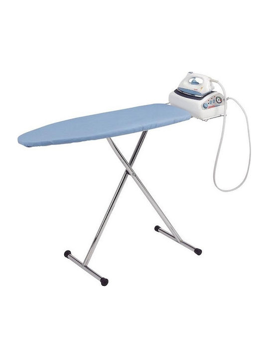 Stiroplus Mirella 2 Ironing Board For Boiler System Foldable Blue 114x36x113cm