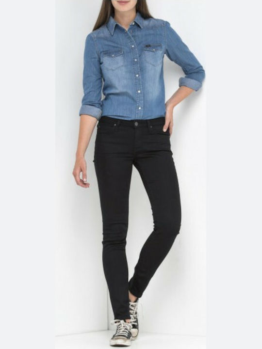 Lee Scarlett Damenjeanshose Schwarz