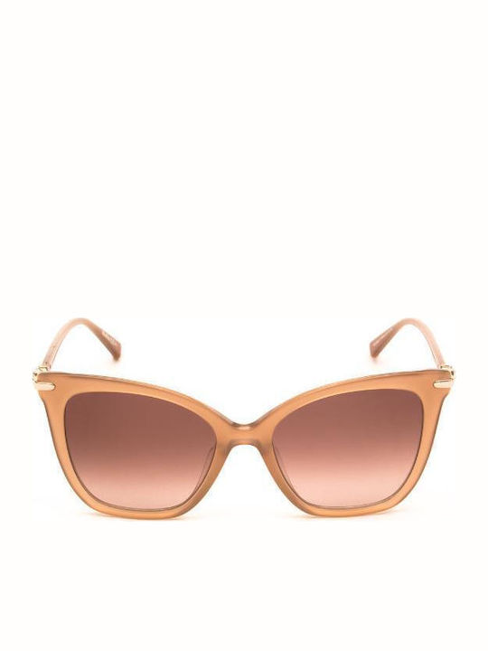 Max Mara Sunglasses Orange With Horn-Rimmed Frame Max Mara Sunglasses Orange With Horn-Rimmed Frame