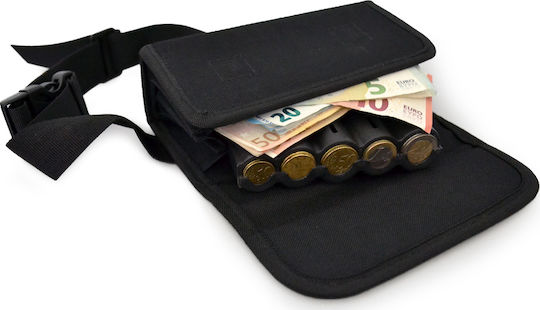 Ratiotec Fabric Waiter Waist Bag / Pouch with 8 Number of Spit 20.3x10.4x6.8cm
