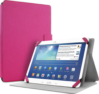 Puro Color Silk Flip Cover Roz (Universal 7-8" - Universal 7-8") UNIBOOK7SILKPNK