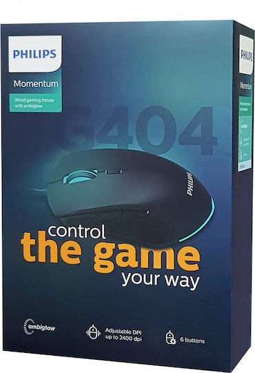Philips SPK9404 RGB Gaming Mouse Negru
