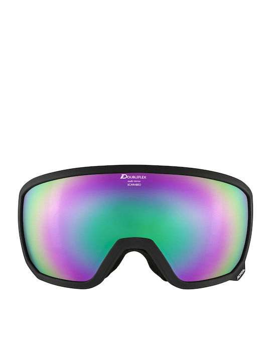 Alpina Scarabeo MM SPH Masca Ski Si Snowboard Adulți Cu Lentilă Oglindă