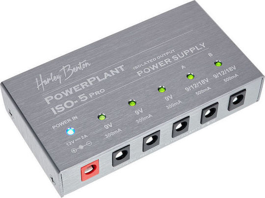 Harley Benton Τροφοδοτικό Πεταλιών PowerPlant ISO-5 Pro