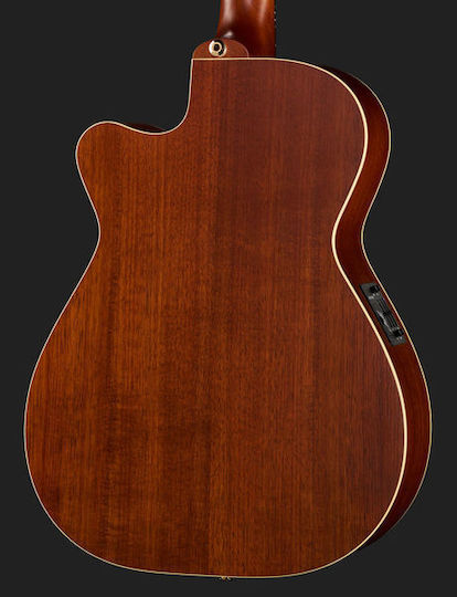 Maton Semi-Akustik Gitarre EBG808C Nashville Ausschnitt Bersten