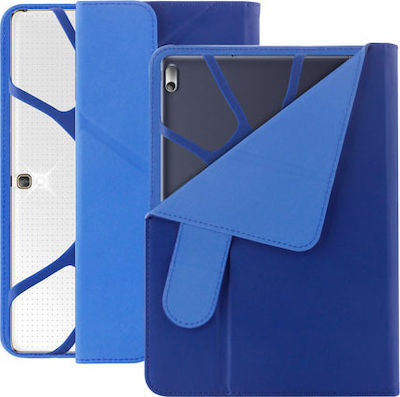 Puro Easy Flip Cover Synthetic Leather Blue (Universal 10") UNIBOOKEASY10BLUE