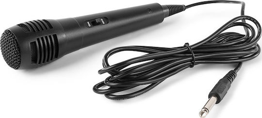 Fenton Karaoke Speaker With Wired Microphone And Lighting Effects FPC8T 170.089 Black