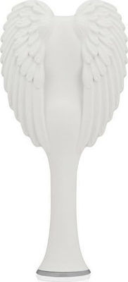 Tangle Angel 2.0 Matt Satin White Brush Hair for Detangling