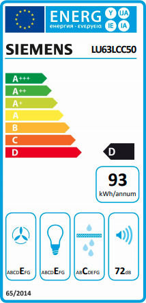 Siemens Iq100 Ελεύθερος Απορροφητήρας 60cm Inox