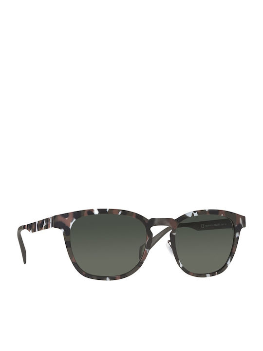 Italia Independent Bărbătești Ochelari de soare cu Multicolor Cadru și Verde Lentilă 0506.093.000
