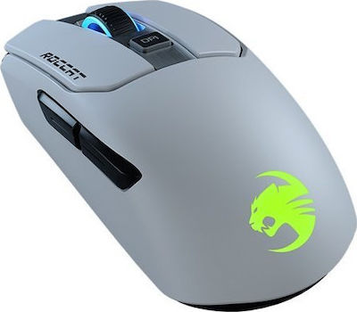 Roccat Kain 202 AIMO Ασύρματο RGB Gaming Ποντίκι 16000 DPI Λευκό