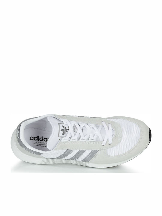 Marathon Tech Sneakers Cloud White / Silver Metallic / Core Black